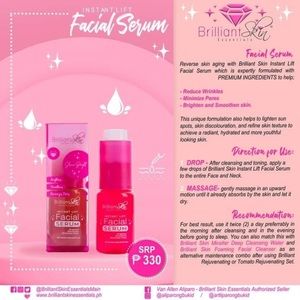 Brilliant skin facial lift serum